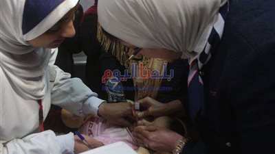 الصحة تعلن إطلاق الحملة القومية للتطعيم ضد شلل الأطفال