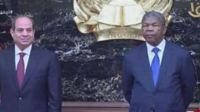 الرئيس السيسي يوقع عدد من الاتفاقيات مع الرئيس الأنجولي