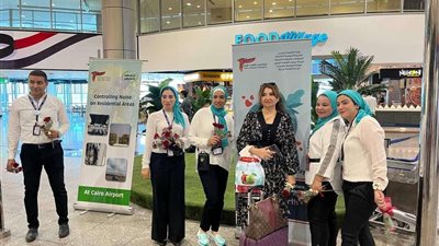 مطار القاهرة يحتفل مع المسافرين باليوم العالمي للبيئة