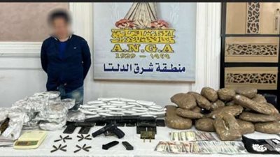 بقيمة 2.4 مليون جنيه.. ضبط عنصر إجرامي بحوزته مخدرات قبل ترويجها بالدقهلية