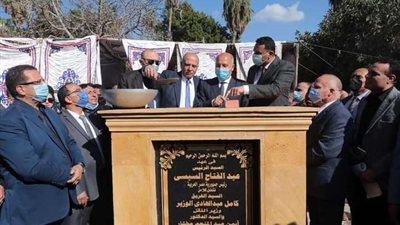 وزير النقل يشهد وضع حجر الأساس وتدشين مشروع تحيا مصر المنصورة