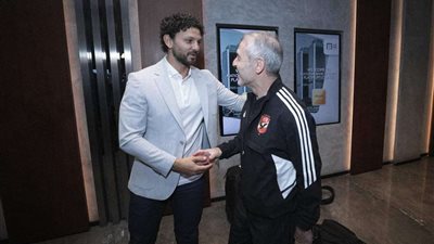 بالصور.. وصول بعثة فريق الأهلي لمطار القاهرة قبل السفر للمغرب