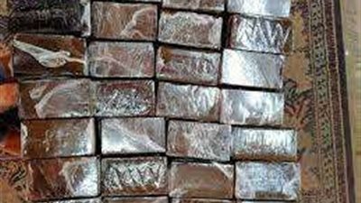 تفاصيل ضبط 24 طربة حشيش بحوزة شخص بالقاهرة