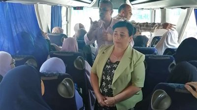 تضامن المنوفية تودع 180 من حجاج الجمعيات الأهلية