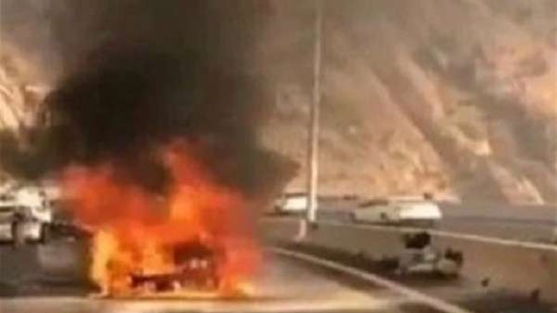 اشتعال سيارة