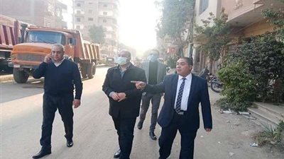 جولة ميدانية لنائب محافظ الجيزة بكرداسة ومنشأة القناطر