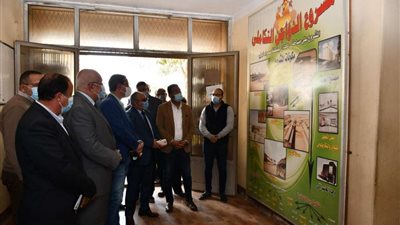 محافظ الفيوم يتفقد عدد من المشروعات الخدمية والإنتاجية