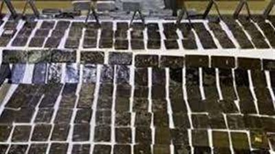 ضبط عاطل بحوزته 850 طربة حشيش بالإسماعيلية