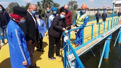 محطة مياه القناطر الخيرية تجتاز اختبارات تجديد شهادة التنمية الفنية المستدامة 