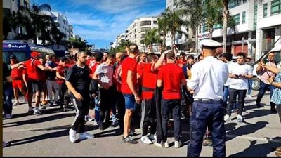 مناوشات بين جماهير الأهلي والوداد قبل نهائي  إفريقيا