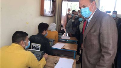 95% نسبة الوصول لمنصة امتحانات نصف العام للصف الثاني الثانوي بالقليوبية