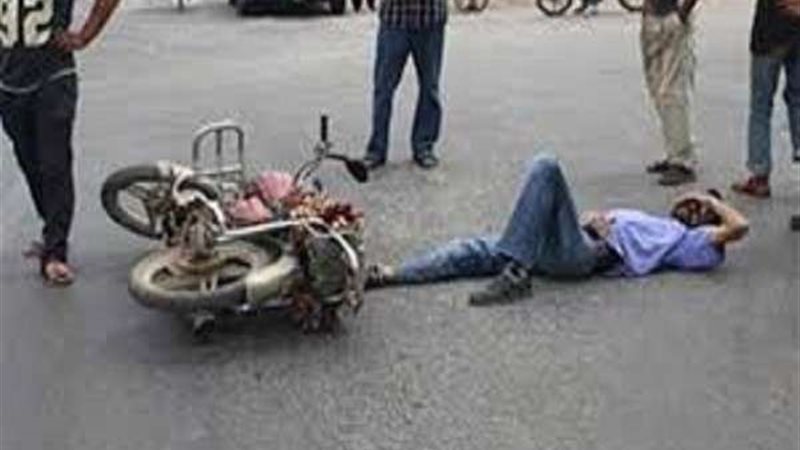 انقلاب دراجة بخارية