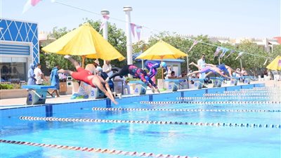 الشباب والرياضة تواصل منافسات بطولة السباحة الأولي لمراكز شباب المحافظات الحدودية بالبحر الأحمر