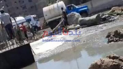 محافـظ المنوفية يتفقد الأعمال الإنشائية لمحطة معالجة صرف صحي كفر نفرة