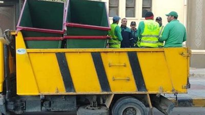 آثار الإسكندرية: توفير ٤ صناديق قمامة تخدم قلعة قايتباي للحفاظ على مظهرها الحضاري