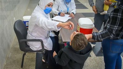 تطعيم 15 مليون و627 ألف طفل ضد مرض شلل الأطفال