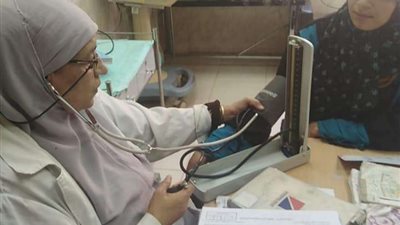 فحص 9 آلاف سيدة بالمنيا ضمن مبادرة 100 مليون صحة خلال مايو الماضى
