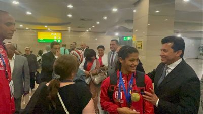 وزير الرياضة يستقبل بعثة منتخب مصر للإعاقات الذهنية