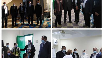 برلمانية تتفقد مركز تطعيم كورونا بقرية بنى زيد بالقوصية