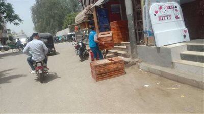 تحرير 80 محضر إشغال خلال حملة مكبرة بمركز بني مزار بالمنيا