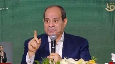 السيسي: ريف مصر كان يغطي كل احتياجاته الغذائية
