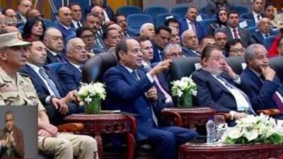 السيسي: كل طوبة بتتعمل فى البلد دي أنا معاها وشايفها.