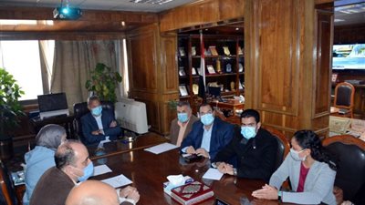 محافظ القليوبية يناقش المشروعات الجاري تنفيذها بالتنسيق مع الوكالة الألمانية GIZ