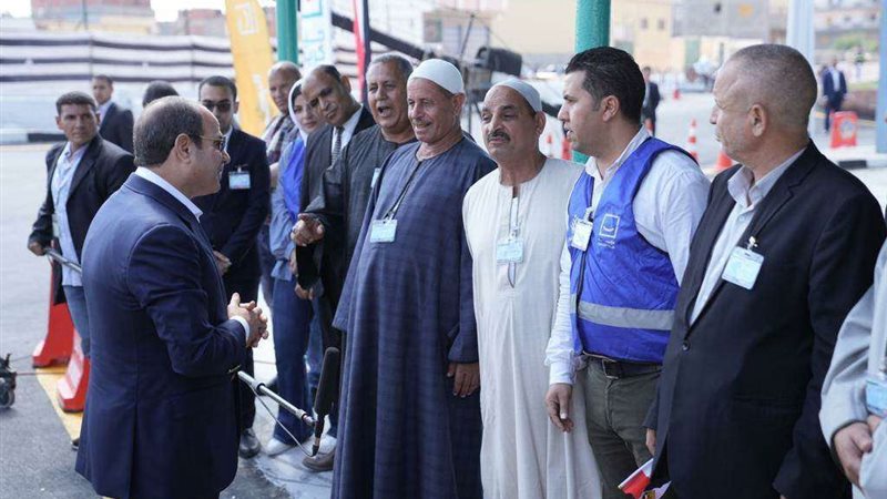 أهالي البحيرة يرحبون