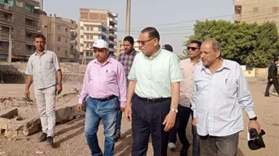محافظ الشرقية يتفقد أعمال إحلال وتجديد جسر المصرف العمومي بالمدينة