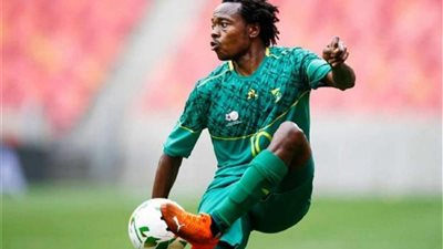 بيرسي تاو يتقدم لجنوب أفريقيا أمام المغرب في الشوط الأول