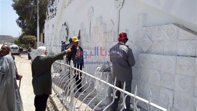 متابعة متواصلة لتنفيذ المبادرة الرئاسية حياه كريمة بأشمون