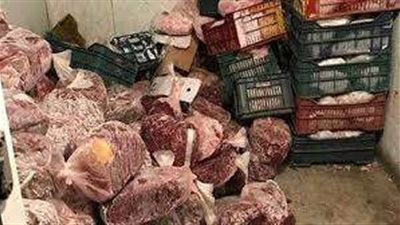 حملات أمنية تضبط 845 كجم لحوم ودجاج وجمبري فاسد بالشرقية