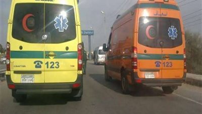 مصرع 3 أشخاص وإصابة 20 شخصاً في حادث تصادم علي طريق الإسماعيلية