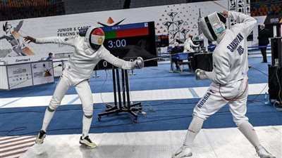 سيطرة مصرية بنهائي بطولة أفريقيا لسلاح سيف المبارزة