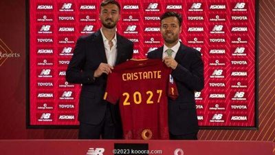 رسميًا.. روما يعلن تجديد عقد برايان كريستانتي