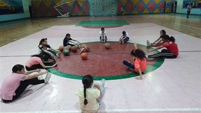 شباب ورياضة الشرقية تواصل تدريب مركز الفتيات لكرة السلة تحت شعار 