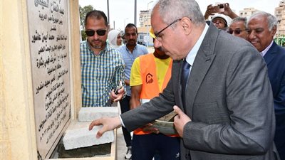 رئيس جامعة القناة يضع حجر الأساس للمبنى الجديد بمدينة الطالبات  والمبنى الجديد لكلية الهندسة