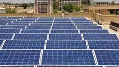 تنفيذ أول تجربة لري الأشجار بالطاقة الشمسية في طنطا