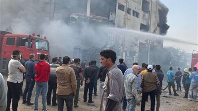 ضبط صاحب مصنع حريق العبور والتعرف على 9 جثث من الضحايا