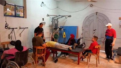 تدريبات المشروع القومي لذوي الهمم والقدرات في الرياضات المختلفة بالشرقية