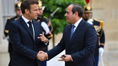 استقبال الرئيس السيسي لرئيس شركة الخطوط الملاحية الفرنسية