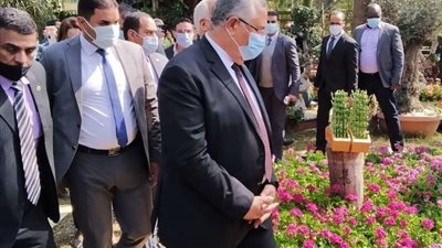 بالصور.. افتتاح معرض زهور الربيع الـ 88 بحديقة الأورمان بالجيزة