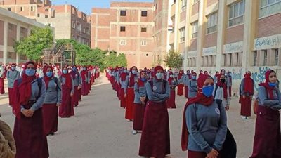 إقبال متوسط مع بدء استئناف الدراسة بالفصل الثاني في القليوبية