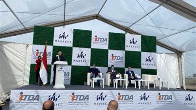 وزير التموين يضع حجر الأساس لمنطقة لوجستية في الدقهلية