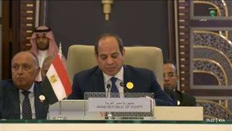 الرئيس السيسي بالقمة