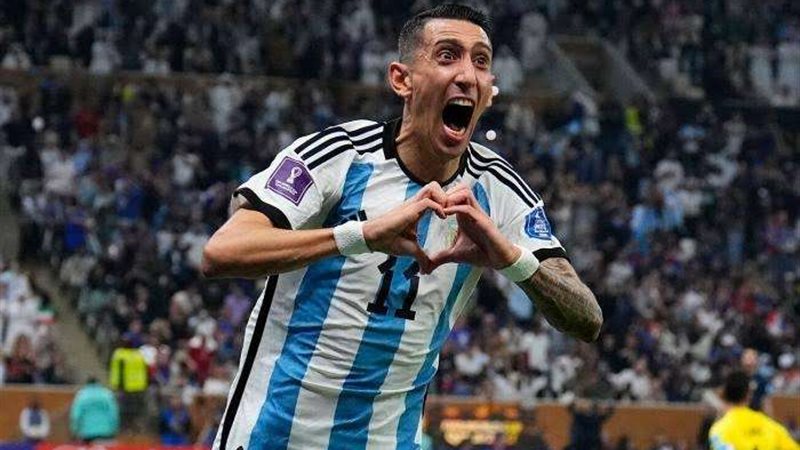 دي ماريا بقميص منتخب