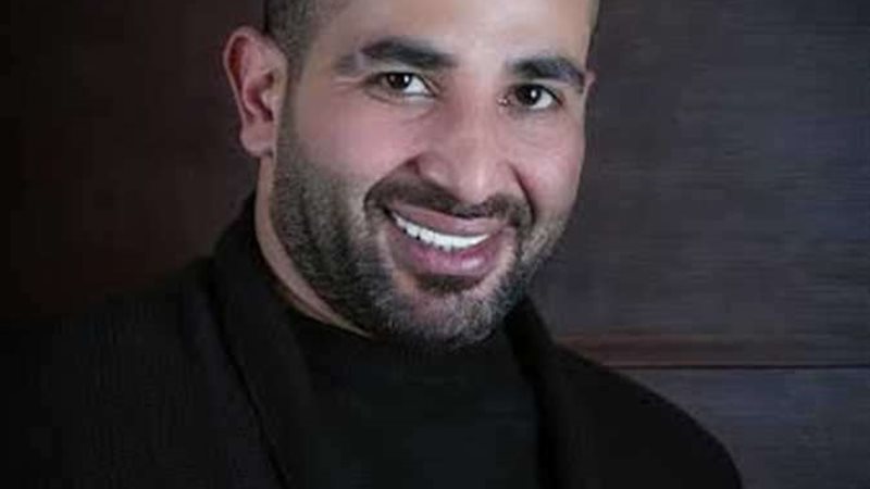 المطرب أحمد سعد