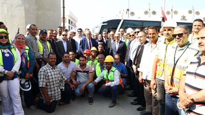 وفد برلماني يتفقد مشروع محطة صرف صحي العصلوجي بمدينة الزقازيق