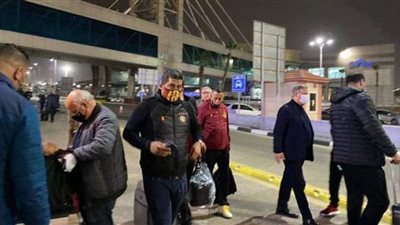 بعثة الترجي التونسي تصل إلى مطار القاهرة