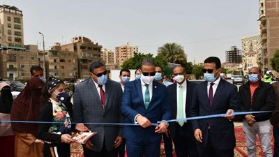 محافظ الفيوم يفتتح مشروع تطوير كورنيش باغوص
